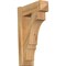 Ekena Millwork Balboa Rough Sawn Arts and Crafts Outlooker, Western Red Cedar, 6"W x 16"D x 24"H OUT06X16X24BOA03RWR - alternate 1